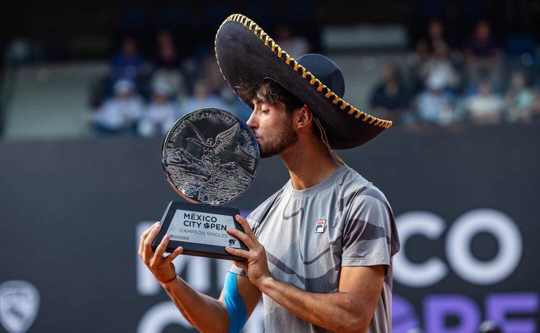 Thiago Tirante campeón del pasado Mexico City Open