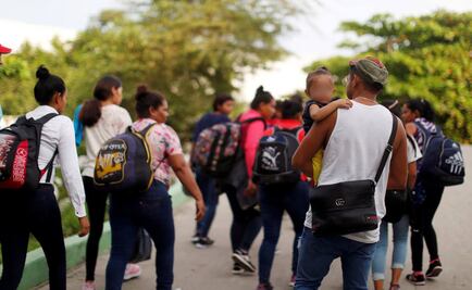 Migrantes se apresuran a entrar a México antes de operativo en frontera sur