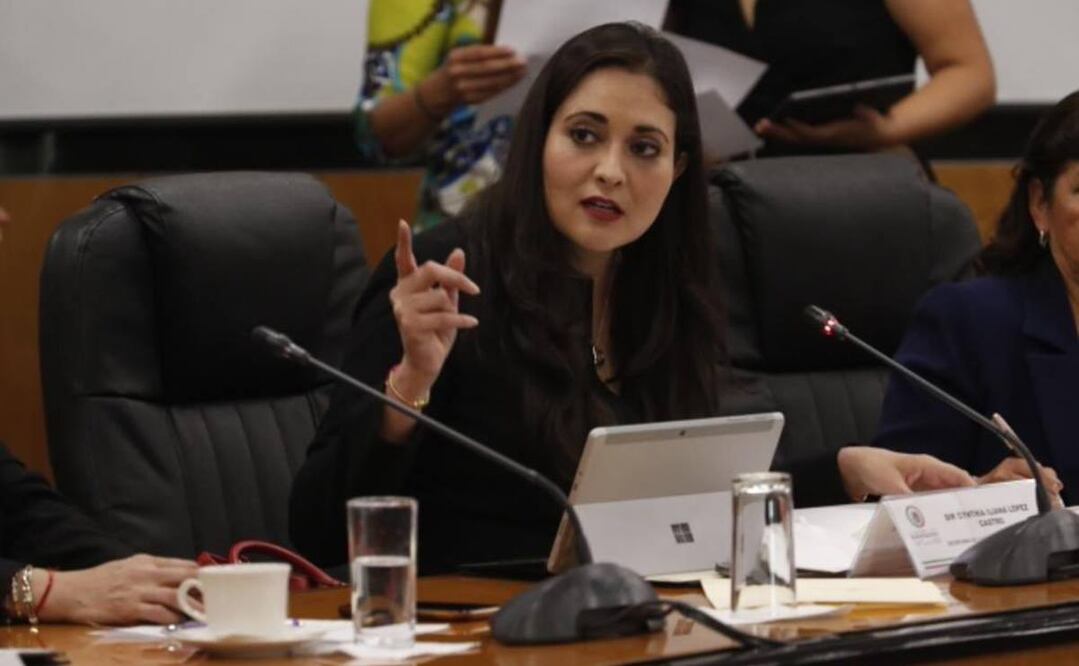 Cynthia López, secretaria de la Comisión de Educación de la Cámara de Diputados. Foto: Twitter @cynthialopezc1