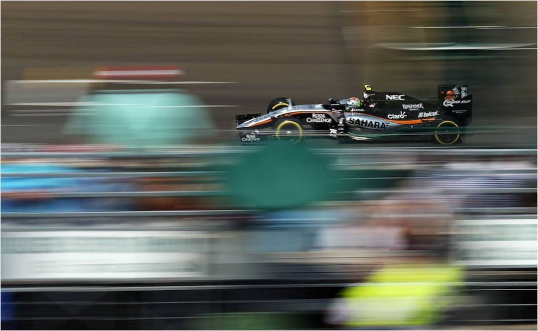 cortesía Sergio Pérez/Force India