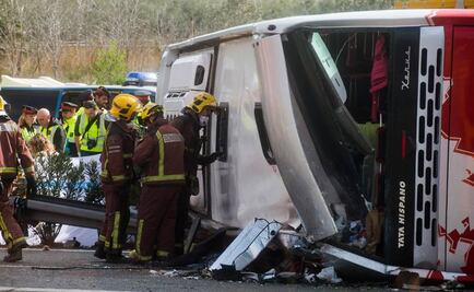 Identifican a víctimas de accidente de autobús en España
