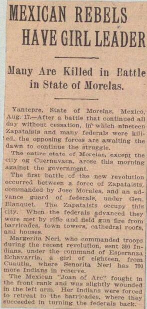 The brave women of the Mexican Revolution