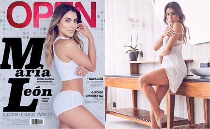 María León muestra su lado sexy