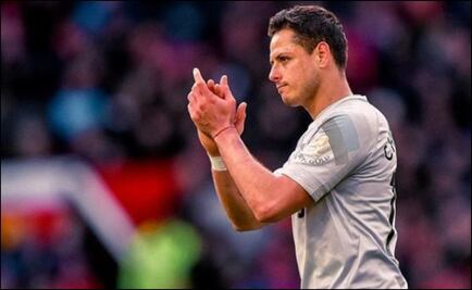 Ovación para 'Chicharito' en estadio del Manchester United