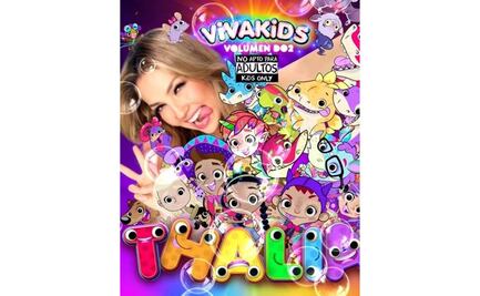 Thalía contó con el apoyo de sus hijos en su nuevo disco "Viva Kids 2"