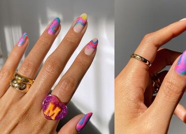 Uñas “pic and mix”, la tendencia que está enloqueciendo Instagram
