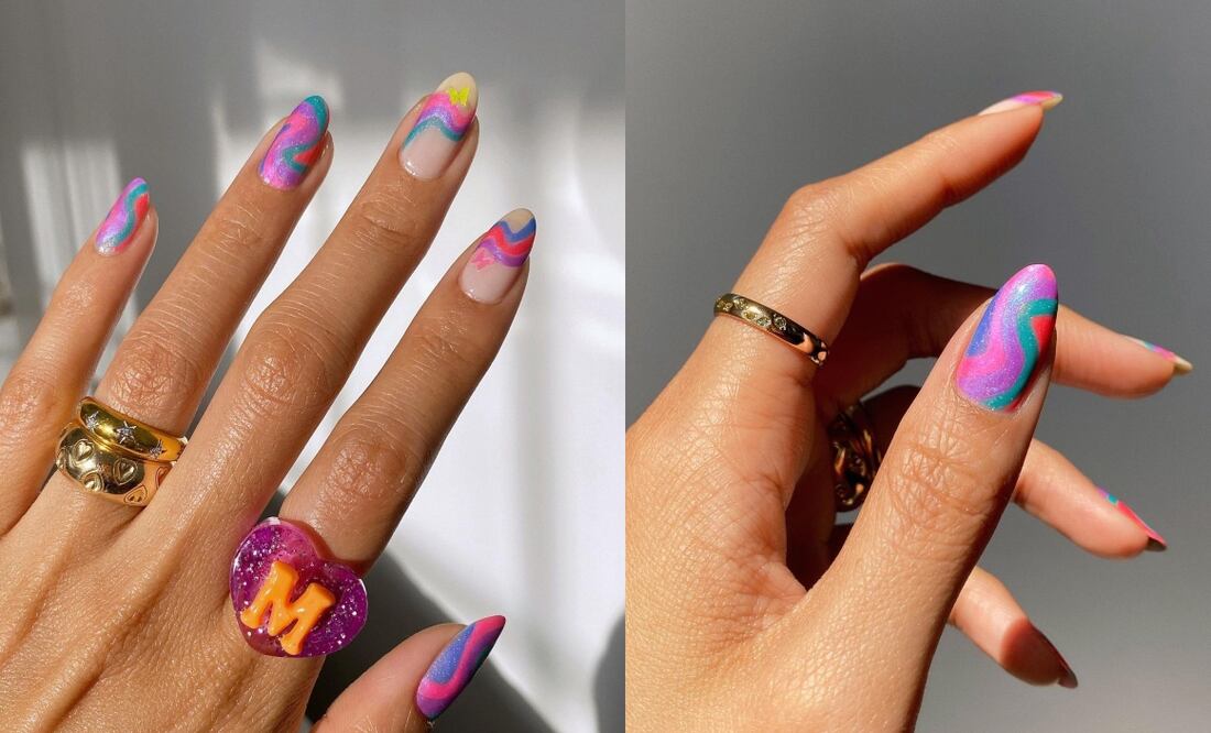 La tendencia más cool de la temporada tiene toques de color que no te puedes perder Foto: Instagram @overglowedit