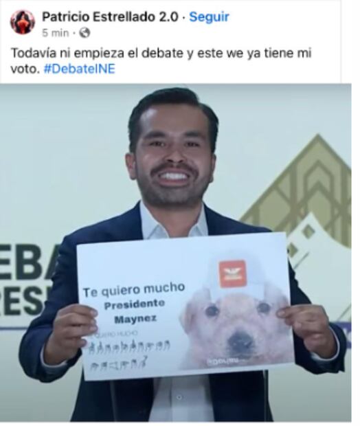 Memes Segundo Debate Presidencial. Foto: Captura de pantalla