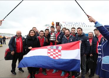 Fiesta en Zagreb por título en la Copa Davis