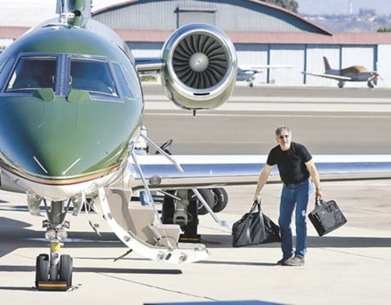 Aviones fabulosos de famosos