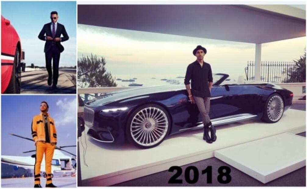 Hamilton, el rey de la moda en la Fórmula 1