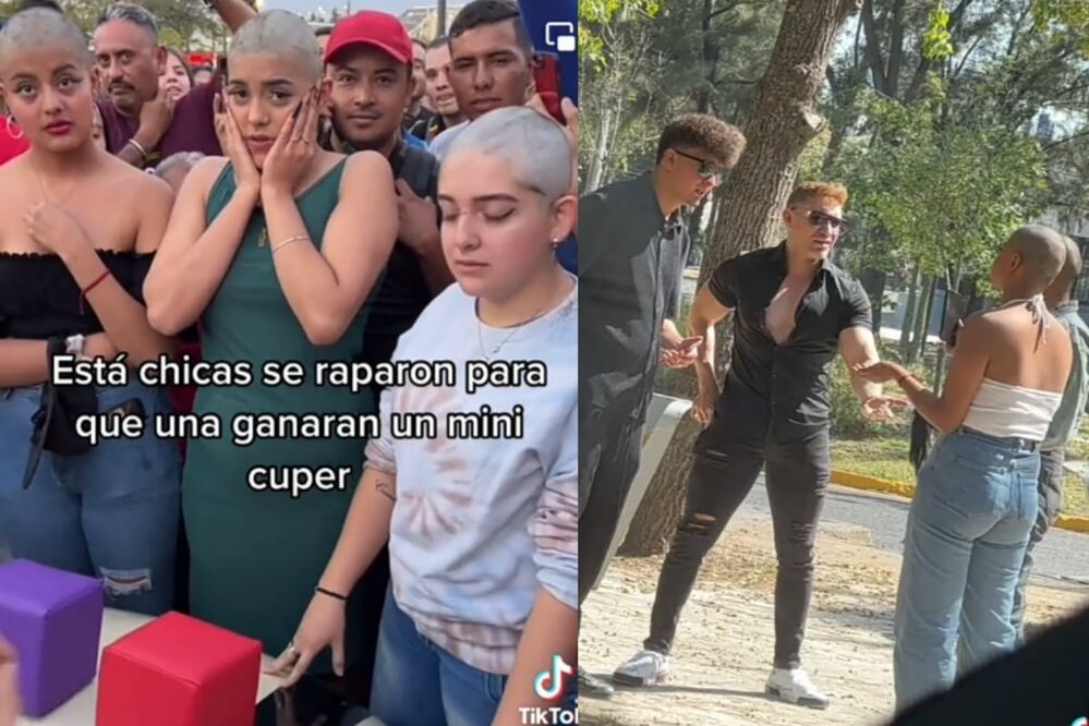 HotSpanish regaló un Mini Cooper mediante un reto en público. Foto: Captura de pantalla Tiktok @hotspanishtv.videos