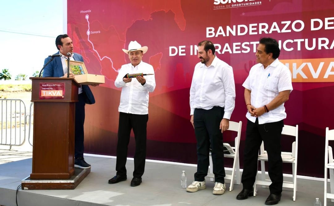Arranca en Hermosillo, Sonora, proyecto estratégico de fibra óptica binacional (17/03/2026). Foto: Especial