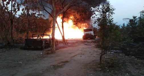 Explota ducto de Pemex en Chiapas