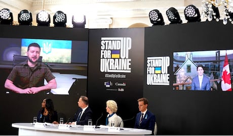 Colecta mundial recauda 10.100 millones de euros para refugiados de Ucrania