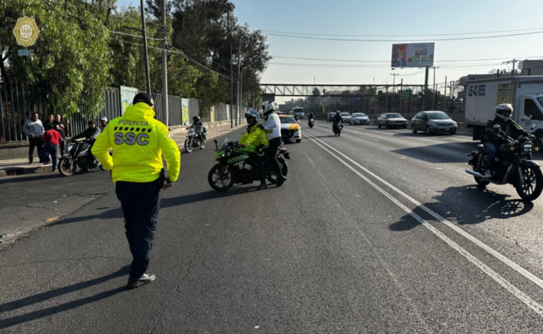 Movilización de transportistas del Grupo 300 en CDMX; exigen atención tras arresto de su líder. Foto: Especial