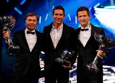 Entregan los trofeos WRC