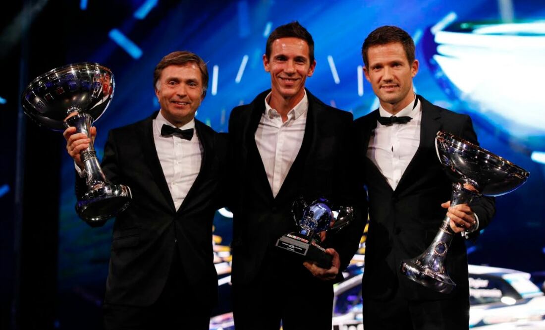 Entregan los trofeos WRC