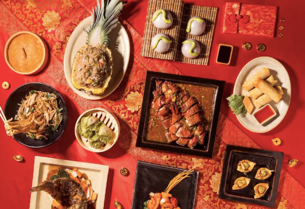 Menú especial Año Nuevo Chino en el restaurante Asian Bay. Foto: Cortesía