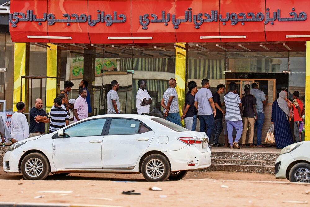 Sudaneses. Foto: AFP