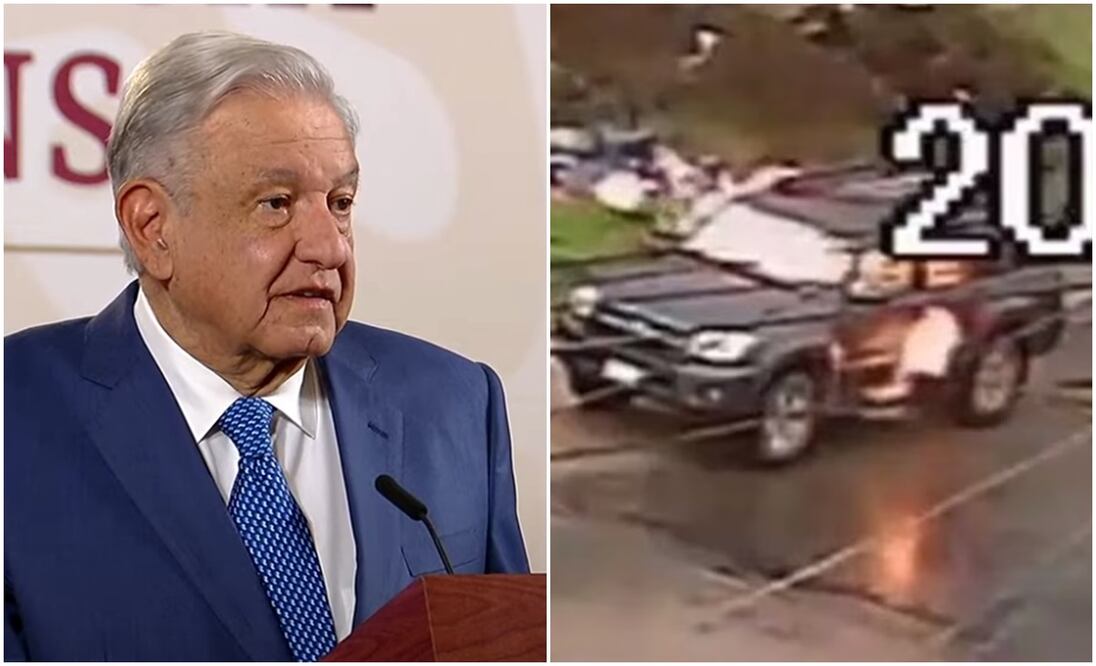 El presidente Andrés Manuel López Obrador defendió a la acalde de Tijuana, Baja California, Monserrat Caballero, luego de que el vehículo de la periodista Yolanda Caballero fue incendiado tras señalar acoso por parte de la alcaldesa. Foto: especial