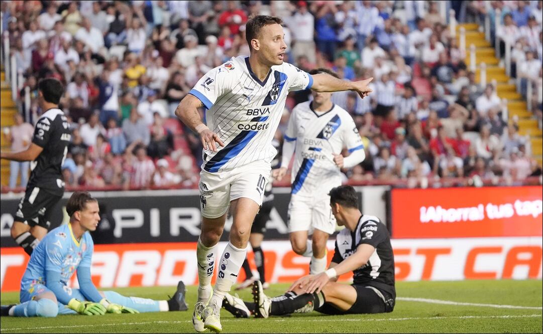 Sergio Canales fue la figura del partido entre Necaxa y Rayados / Foto: Imago7