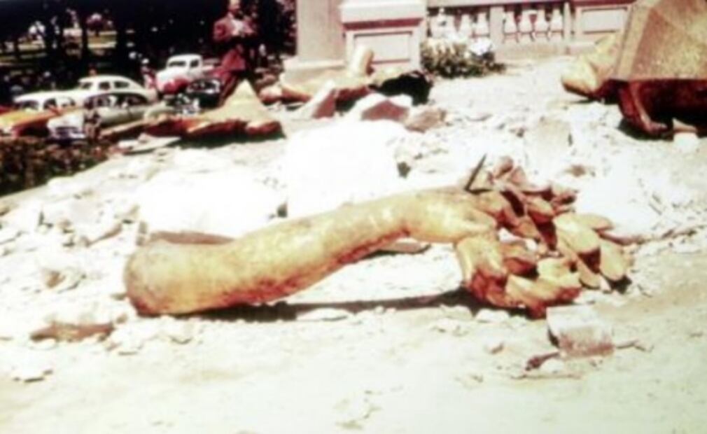 La caída del Ángel de la Independencia y otras historias del terremoto de 1957