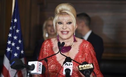 Muere Ivana Trump, primera esposa del expresidente Donald Trump