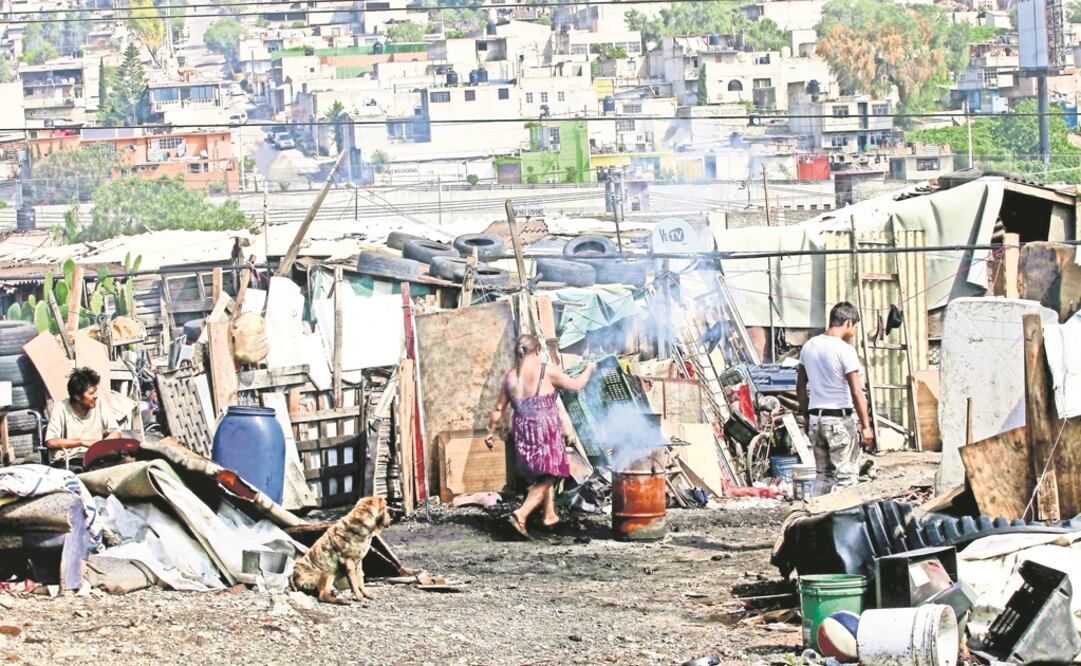 Personas en condición de pobreza extrema en la CDMX. Foto: Archivo/EL UNIVERSAL