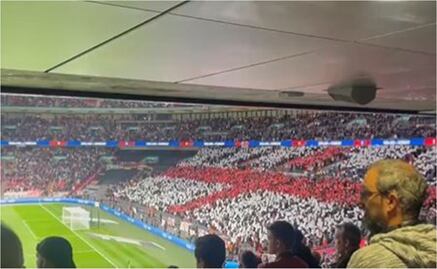 VIDEO: Por primera vez se cantó God Save the King en Wembley 