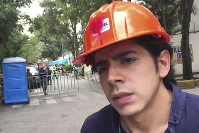 Participa ex alumno de Rébsamen como voluntario