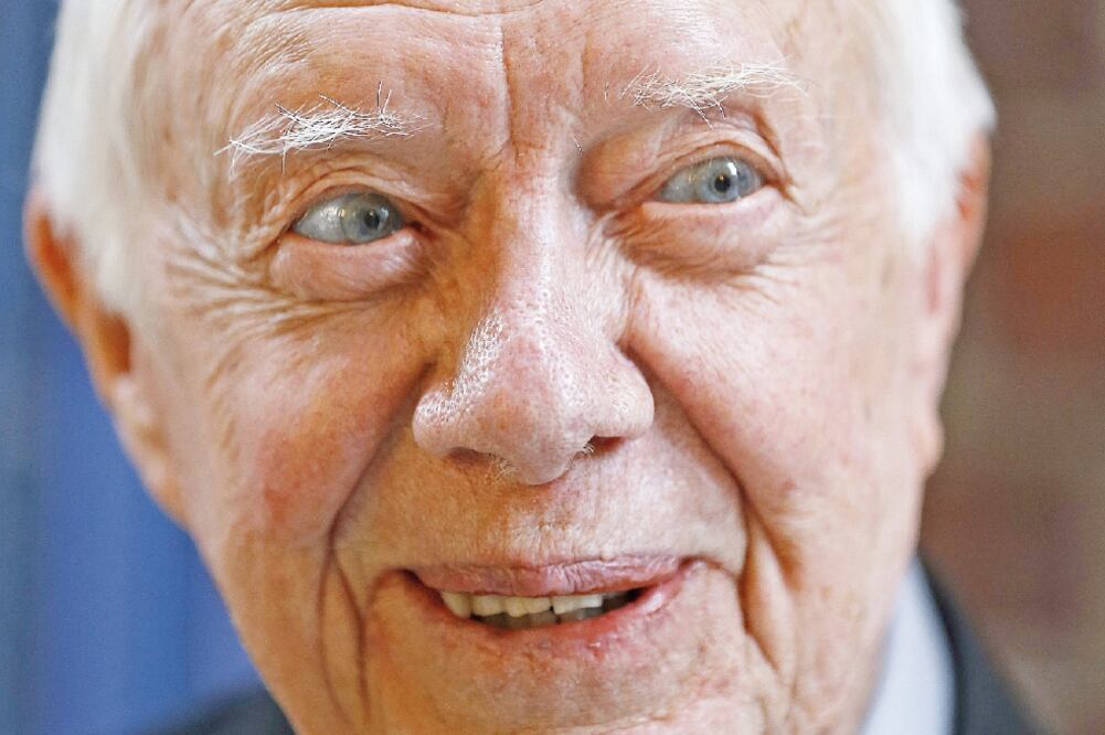 Jimmy Carter fue presidente de Estados Unidos entre 1977 y 1981. En 2002 se le entregó el Nobel de la Paz (ARCHIVO EFE)