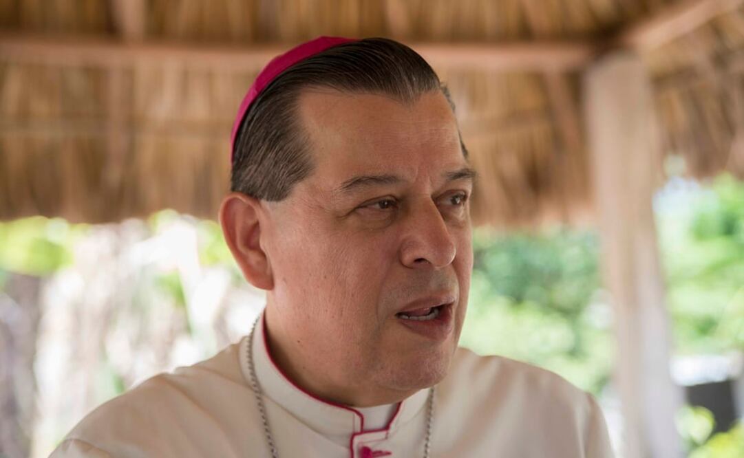 Gustavo Rodríguez Vega, arzobispo de Yucatán, confirmó la investigación a 5 sacerdotes yucatecos por presunta pederastia. Foto: Cuauhtémoc Moreno Cabrera