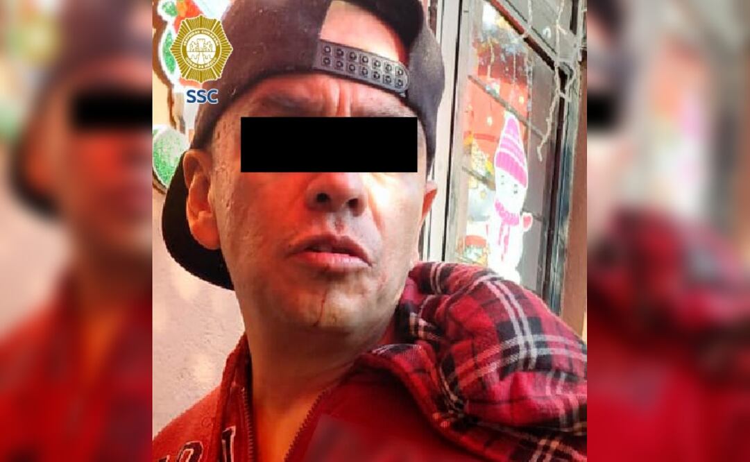 Detienen a presunto responsable del homicidio de una mujer en la alcaldía Álvaro Obregón.
Foto: Especial.