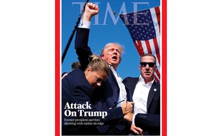 Time destaca ataque contra Donald Trump en su portada 