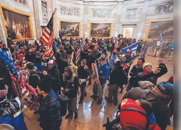Tras indulto de Trump detienen a acusado por asalto al Capitolio; ahora lo arrestan por posesión de arma de fuego