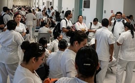 Enfermeros paran labores en el nuevo Hospital Agustín O’Horán de Yucatán; exigen pago de salarios pendientes