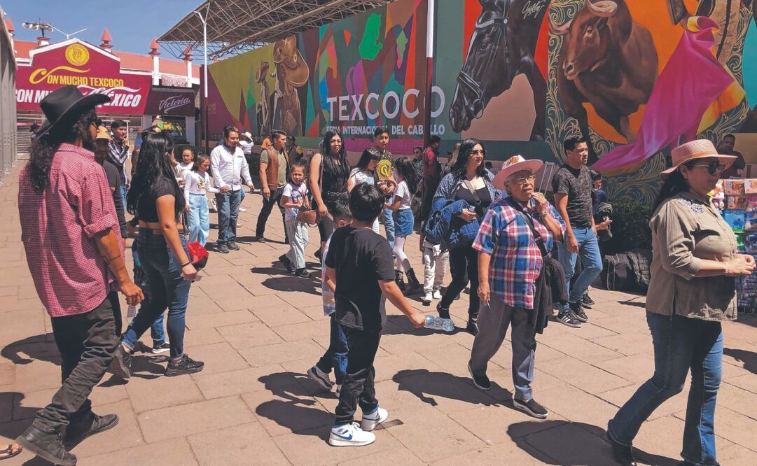 La Presidenta condenó los destrozos en la feria de Texcoco durante el concierto de Luis R. Conriquez. Foto: de DIEGO SIMÓN. EL UNIVERSAL