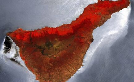 Satélite difunde imagen infrarroja de Tenerife