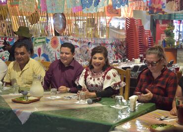 A una semana de la tromba que afectó a Milpa Alta, Clara Brugada invita a visitar la Feria del Mole; estará abierta hasta el 27 de octubre