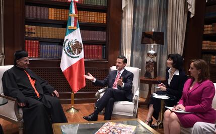Peña Nieto se reúne con Patriarca Maronita