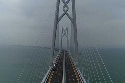 Así es el puente más largo del mundo