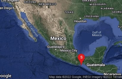 Se registra sismo de 4.8 grados con epicentro en Salina Cruz, Oaxaca 