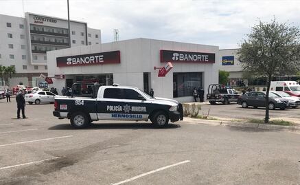 Intento de asalto bancario termina con toma de rehenes en Hermosillo