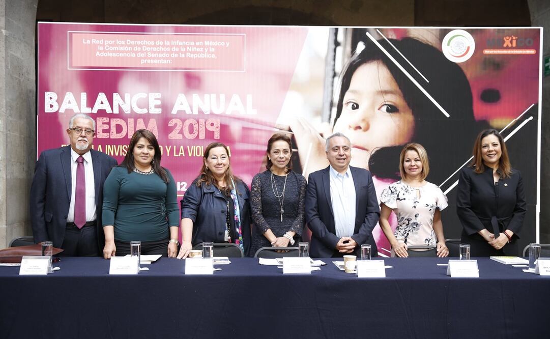 Presentación del El Balance Anual 2019 de la Red por los Derechos de la Infancia en México (Redim) “Entre la visibilidad y la violencia” / Tomada de Twitter @JosefinaVM