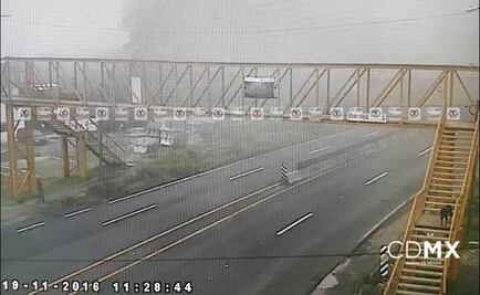 Banco de niebla afecta la circulación en la México-Toluca