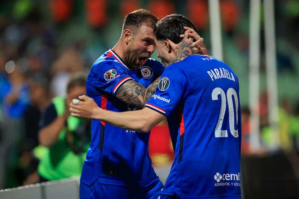 Cruz Azul en festejo de gol, durante la fase regular del Clausura 2026 - Foto: Imago7