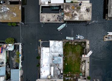 Chalco bajo el agua: Dos semanas viviendo en la azotea