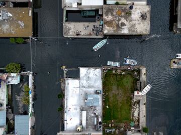 Chalco bajo el agua: Dos semanas viviendo en la azotea
