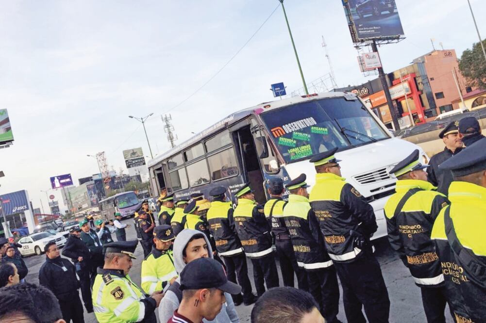 En las últimas dos semanas se aplicaron mil 18 pruebas toxicológicas a conductores de transporte público, al menos 35 fueron trasladados al Ministerio Público por manejar bajo el influjo de alcohol o drogas. (CORTESÍA)